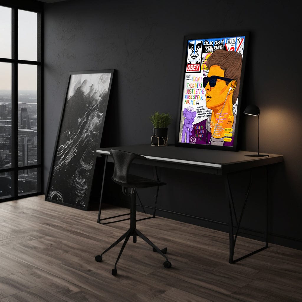 Baby Drive - Leinwandbild Pop Art
