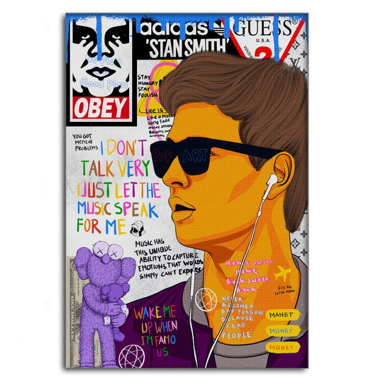 Baby Drive - Leinwandbild Pop Art