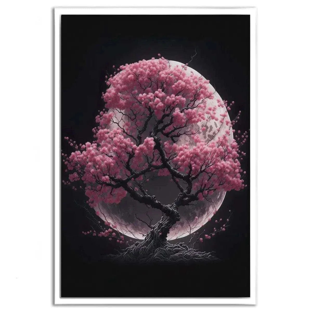 Cherry Blossom Tree - Leinwandbild Japanisch