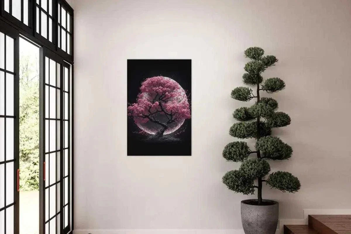 Cherry Blossom Tree - Leinwandbild Japanisch