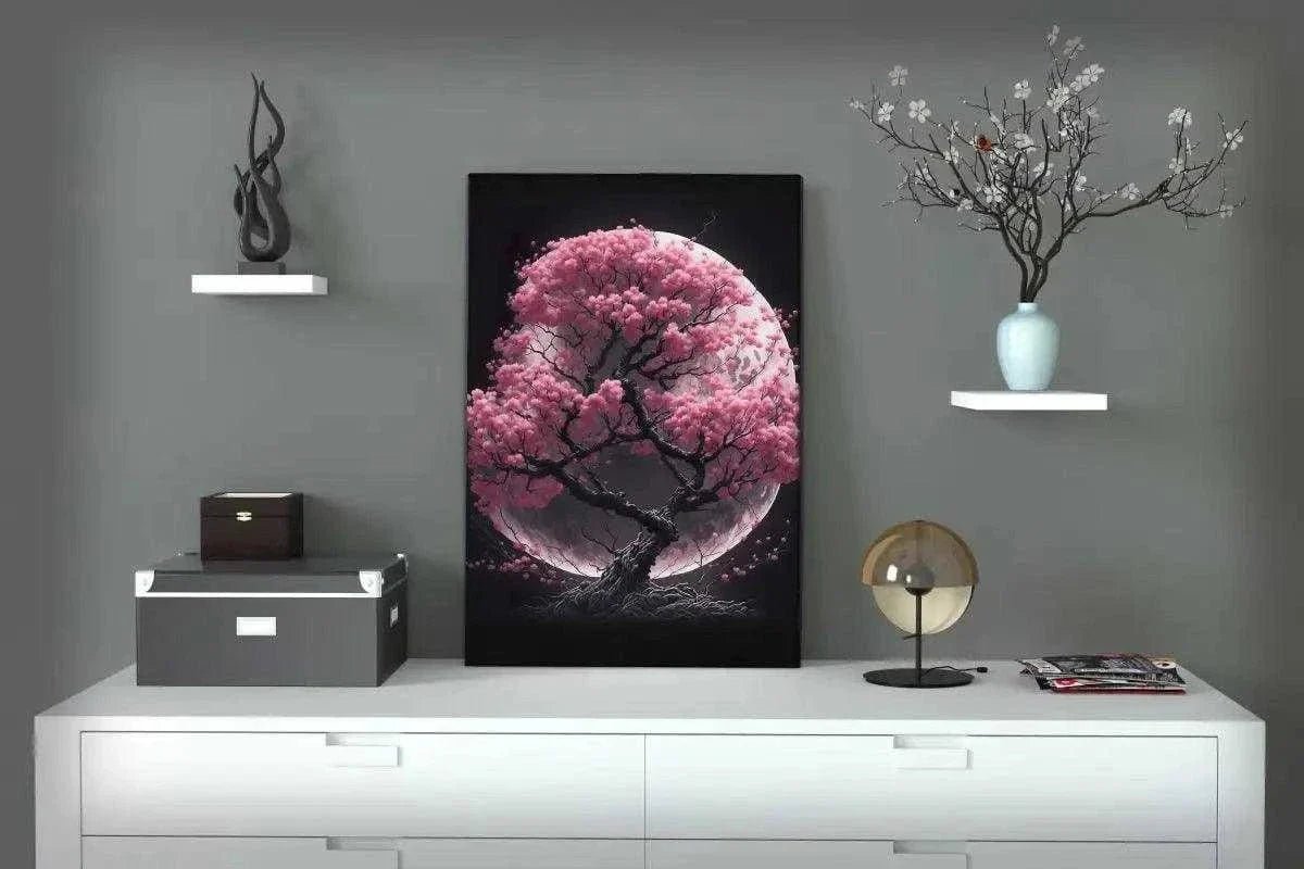 Cherry Blossom Tree - Leinwandbild Japanisch