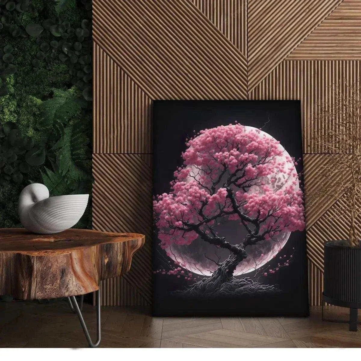 Cherry Blossom Tree - Leinwandbild Japanisch