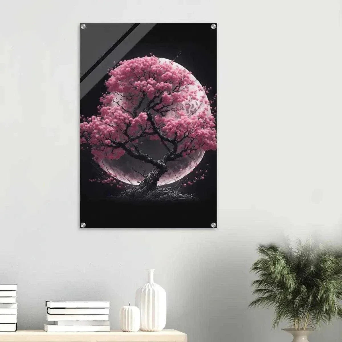 Cherry Blossom Tree - Leinwandbild Japanisch