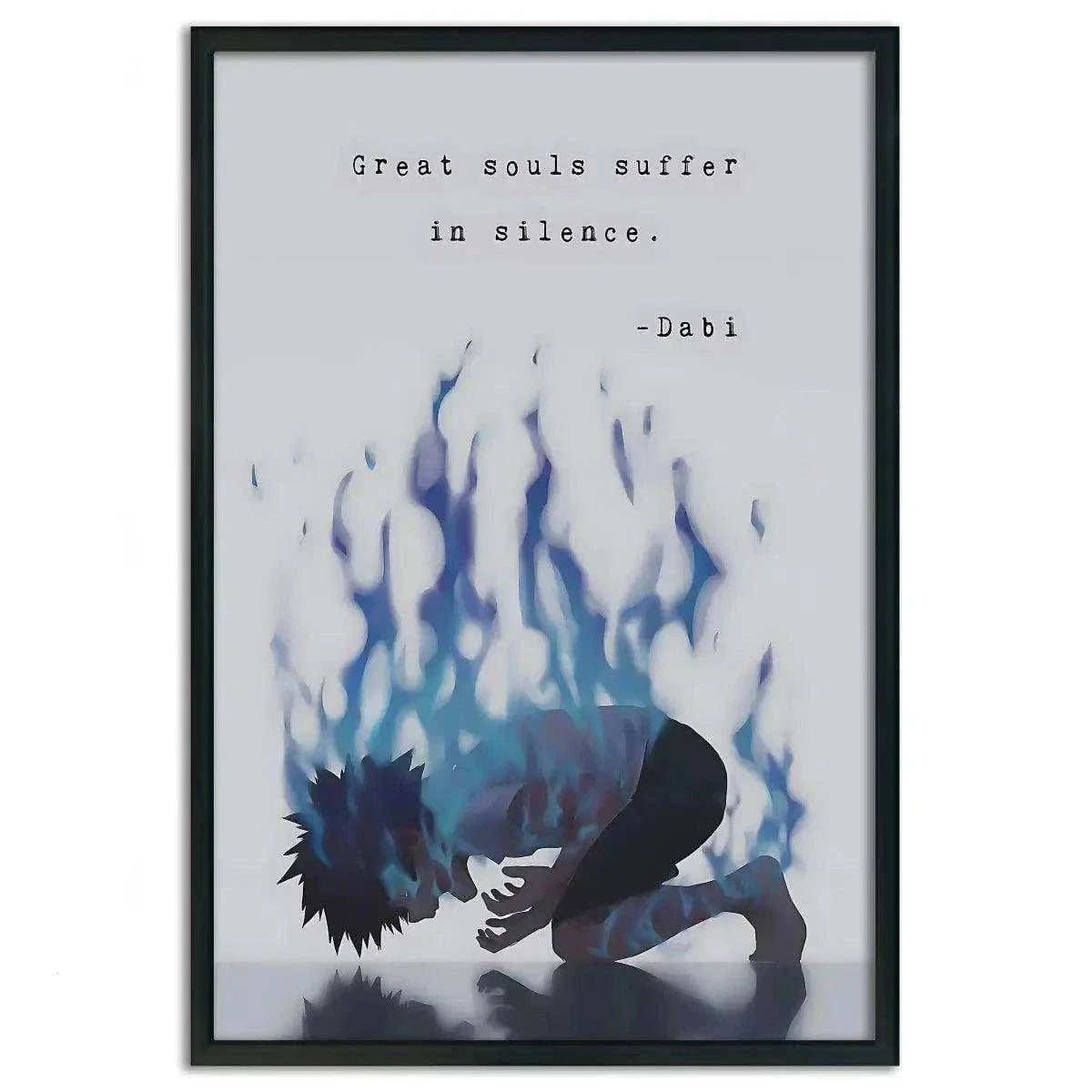 Dabi Boku no Hero - Anime Leinwandbild