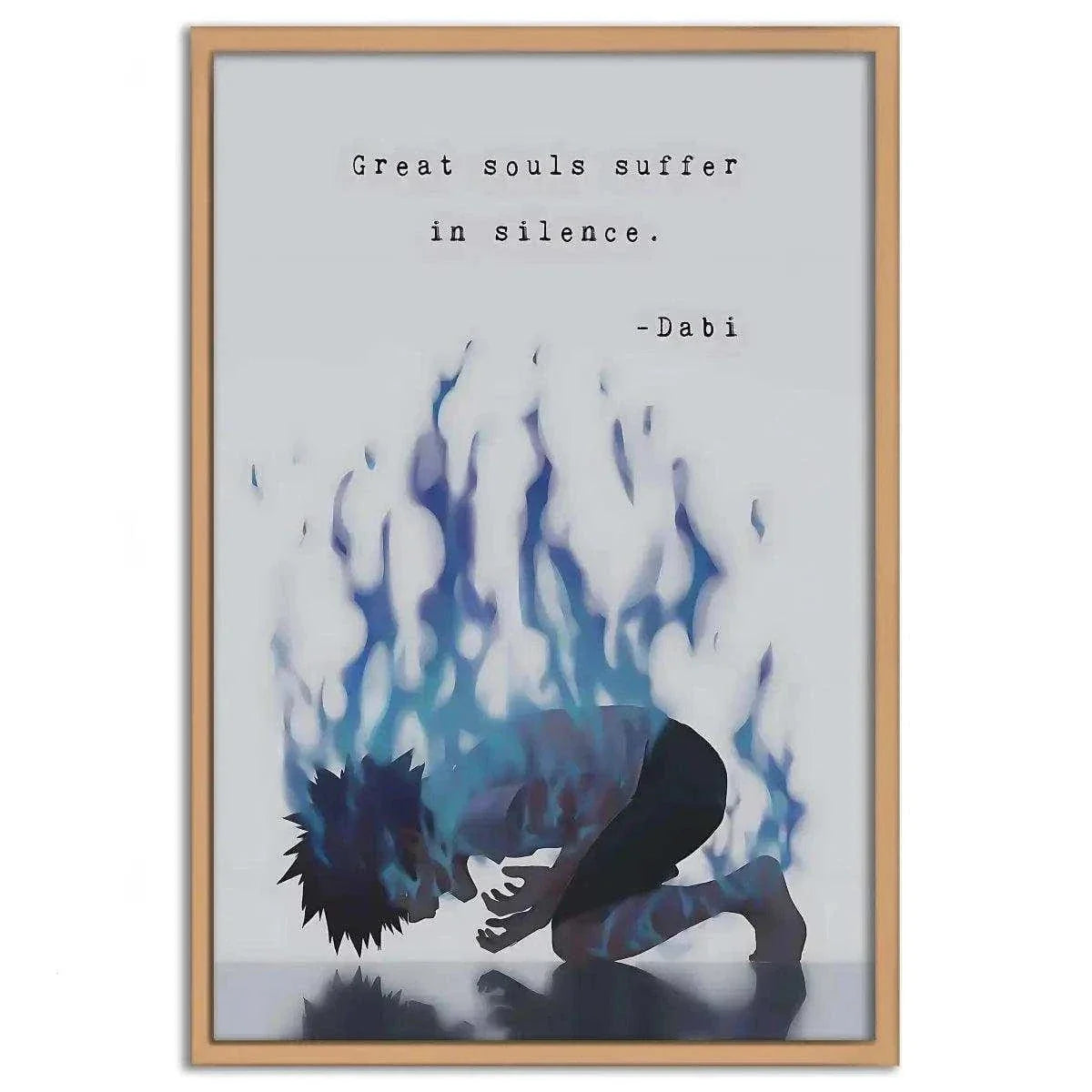 Dabi Boku no Hero - Anime Leinwandbild