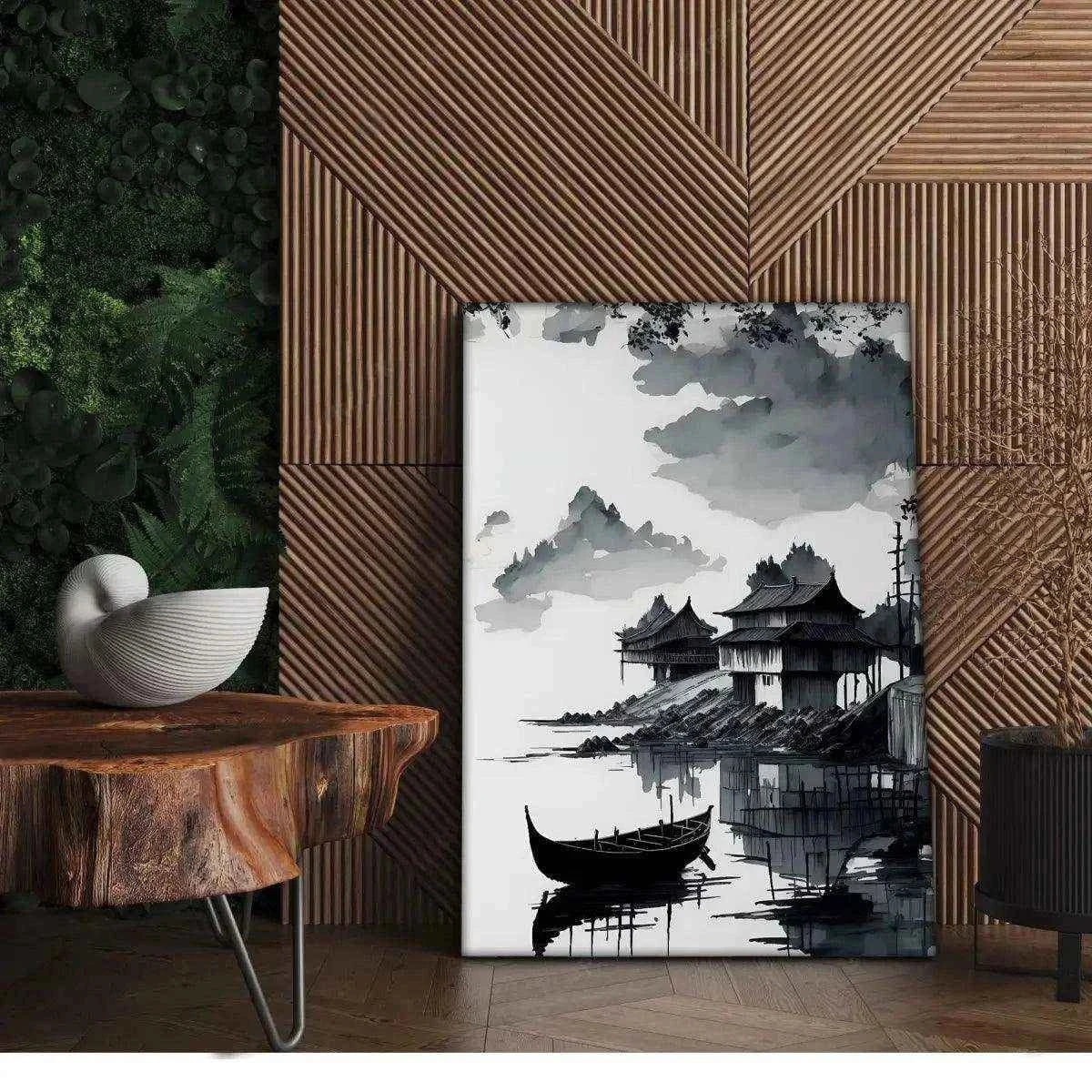 Deep Sea - Leinwandbild Japanisch
