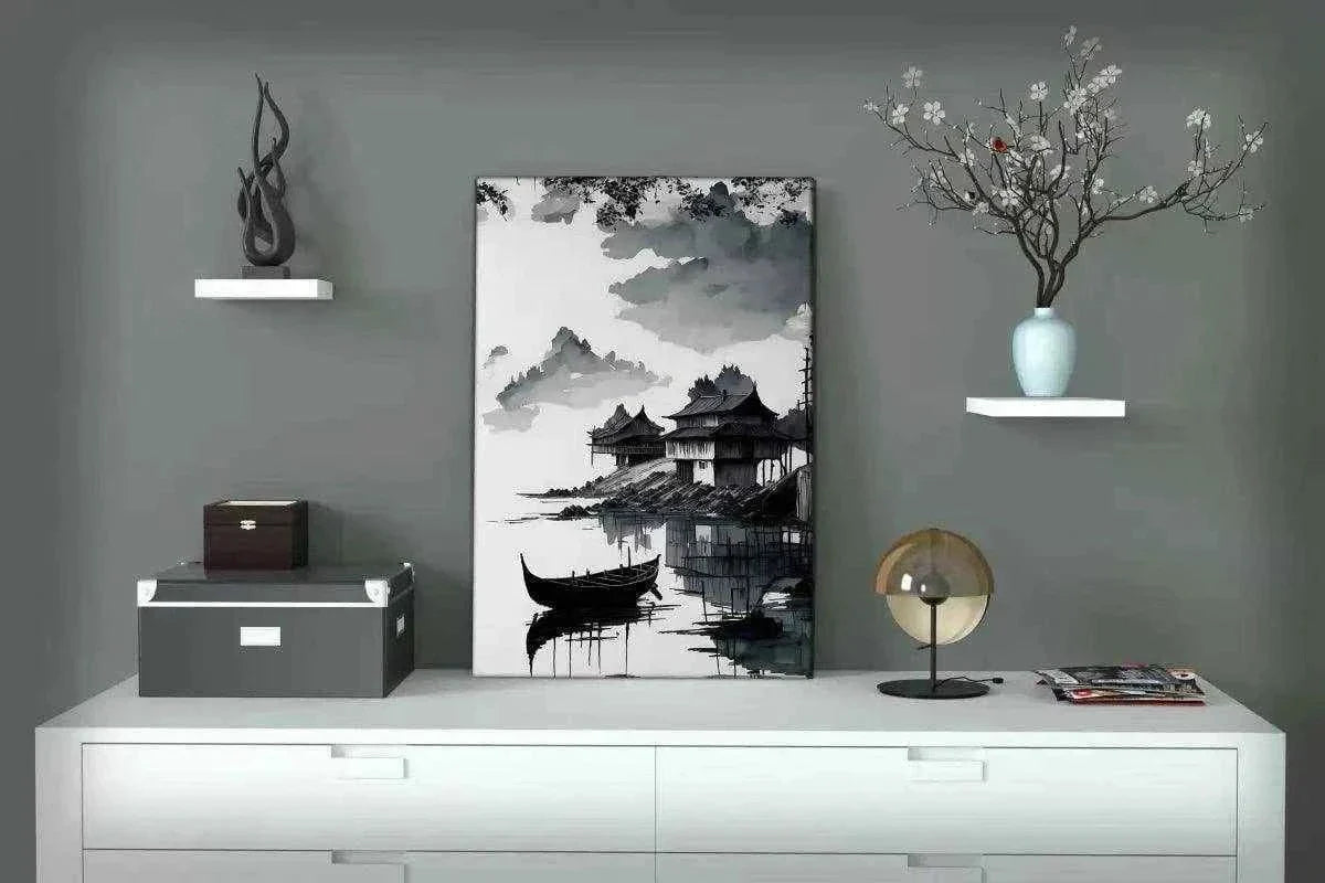 Deep Sea - Leinwandbild Japanisch