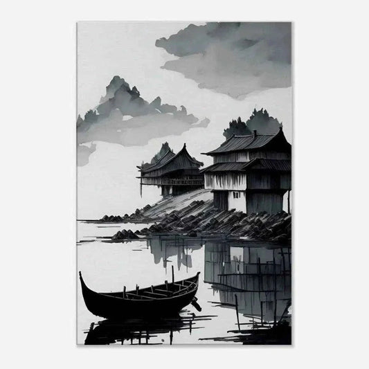 Deep Sea - Leinwandbild Japanisch
