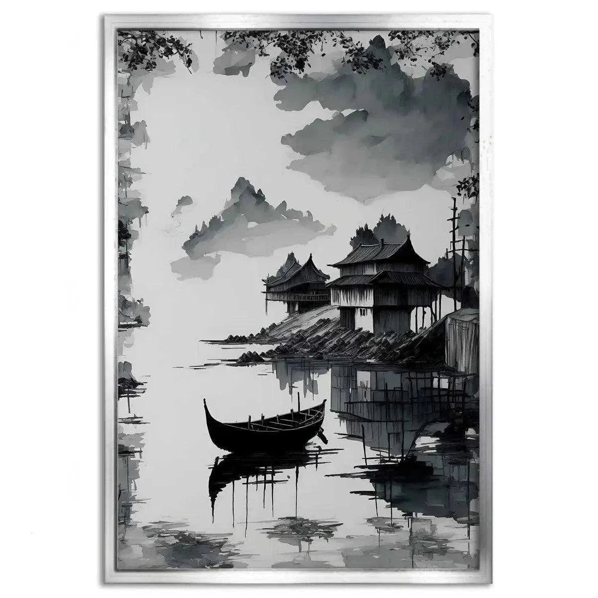 Deep Sea - Leinwandbild Japanisch
