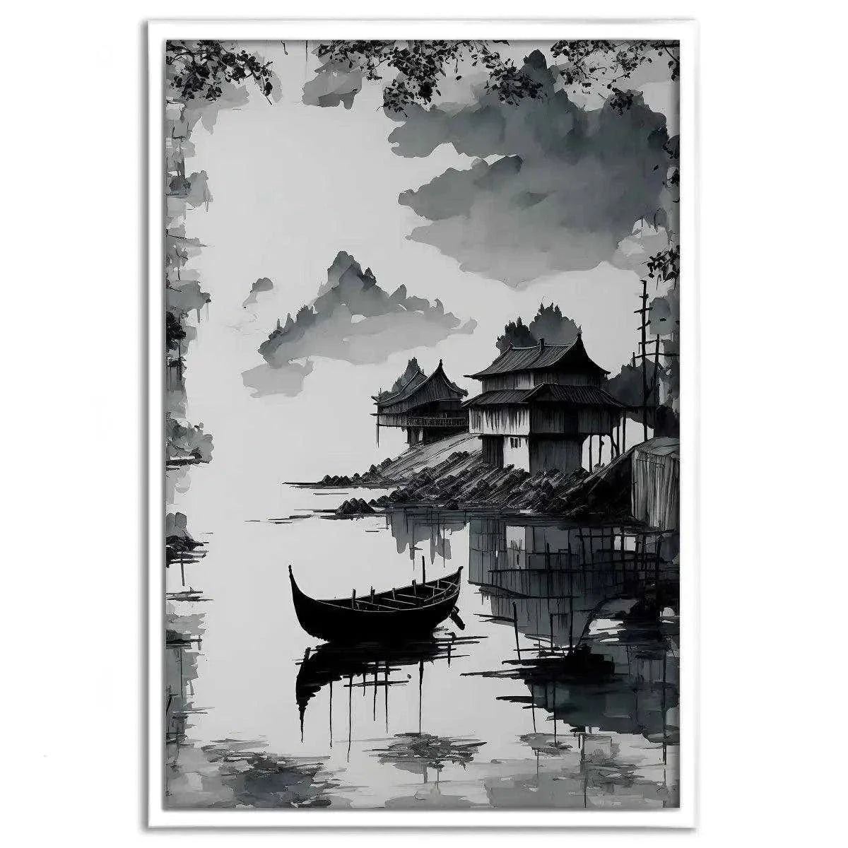 Deep Sea - Leinwandbild Japanisch