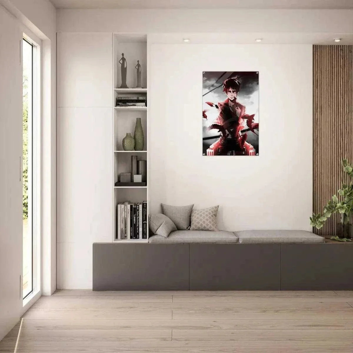Eren Jaeger - Attack on Titan - Anime Leinwandbild