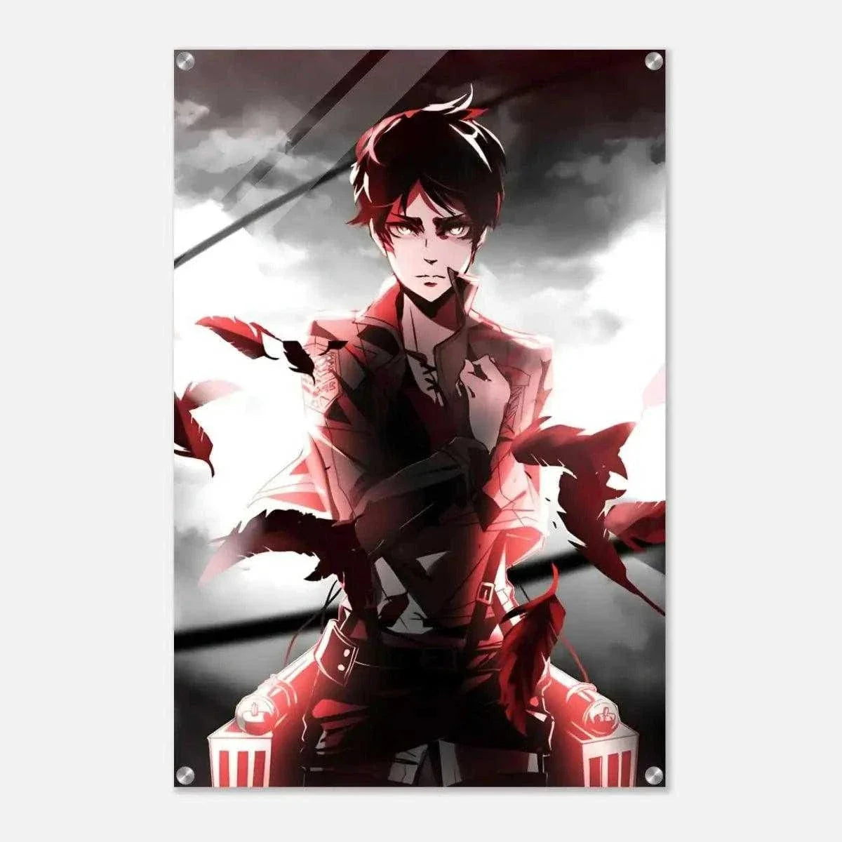 Eren Jaeger - Attack on Titan - Anime Leinwandbild