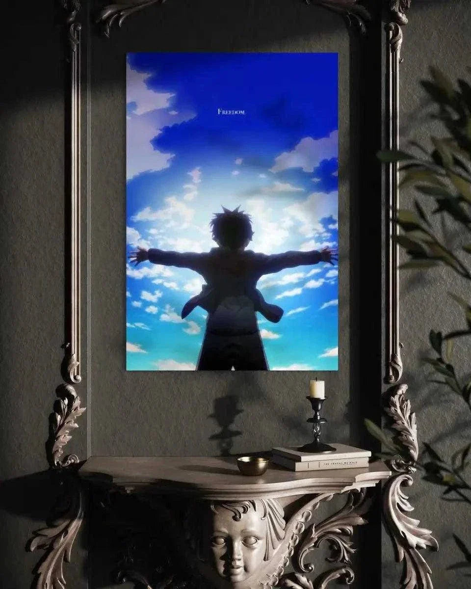 Freedom - Attack on Titan - Anime Leinwandbild