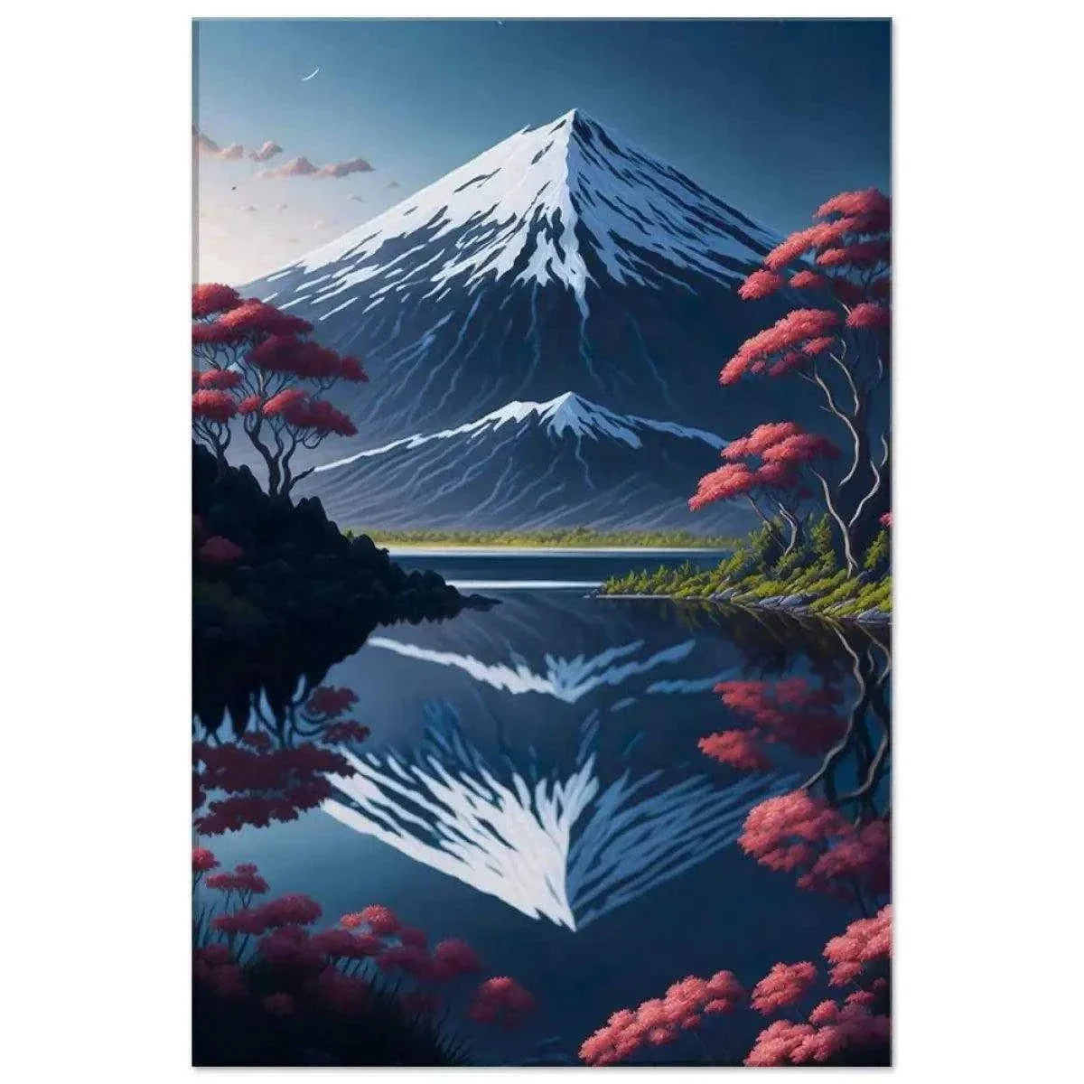 Fuji - Leinwandbild Japanisch