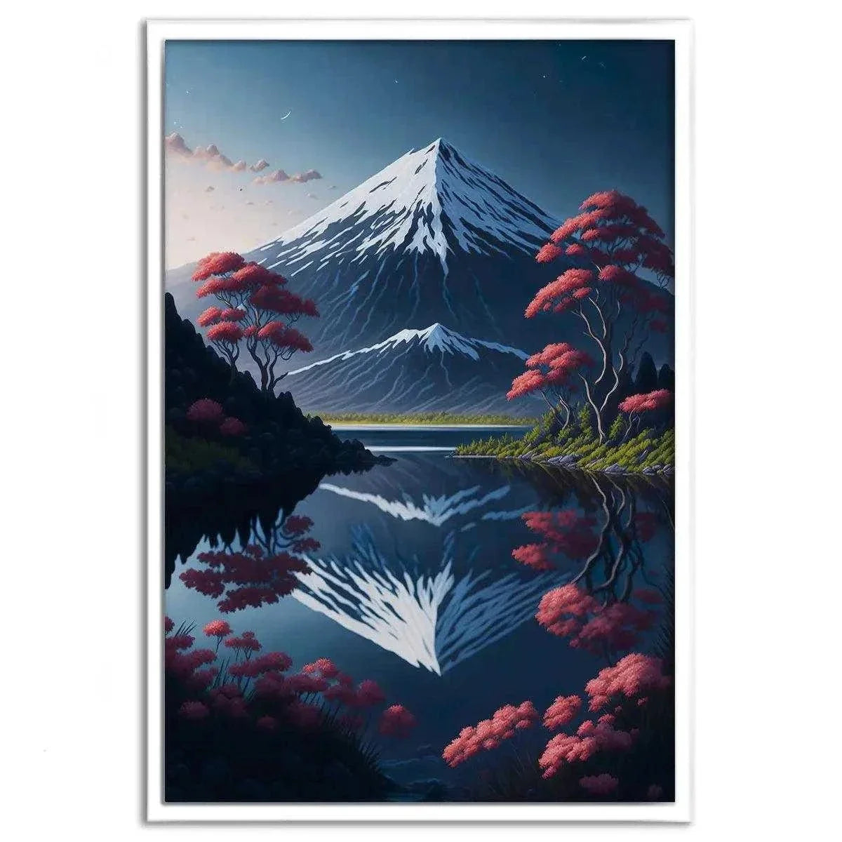 Fuji - Leinwandbild Japanisch