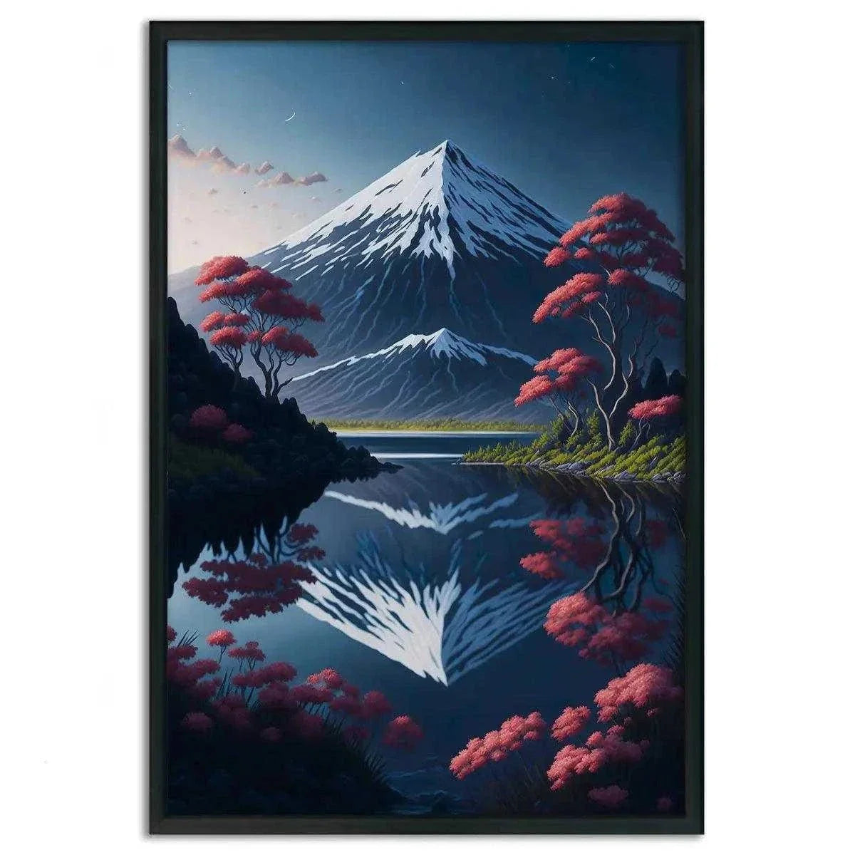 Fuji - Leinwandbild Japanisch