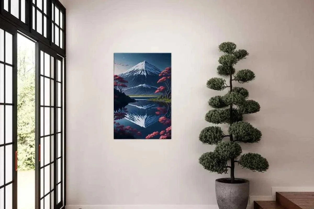 Fuji - Leinwandbild Japanisch