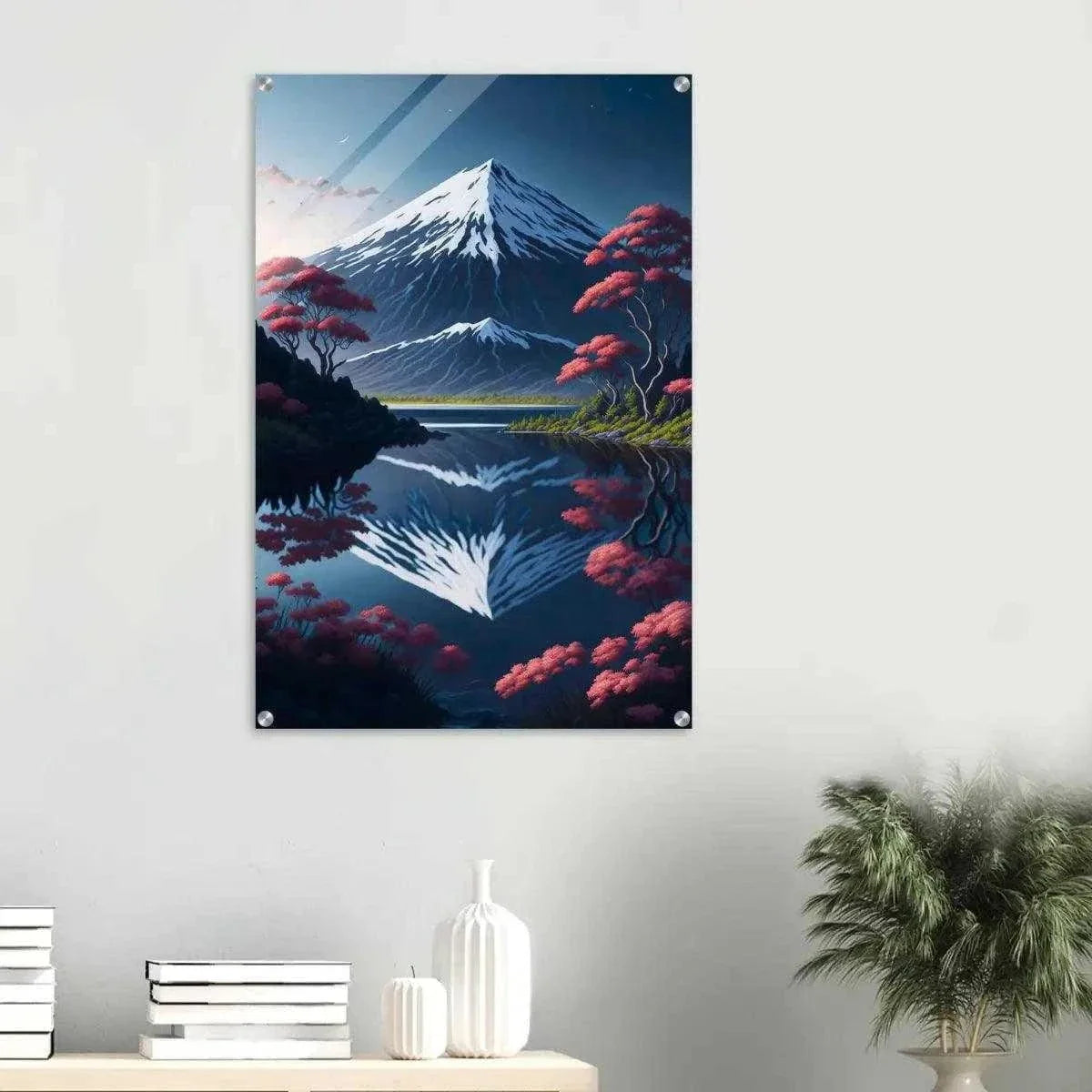 Fuji - Leinwandbild Japanisch