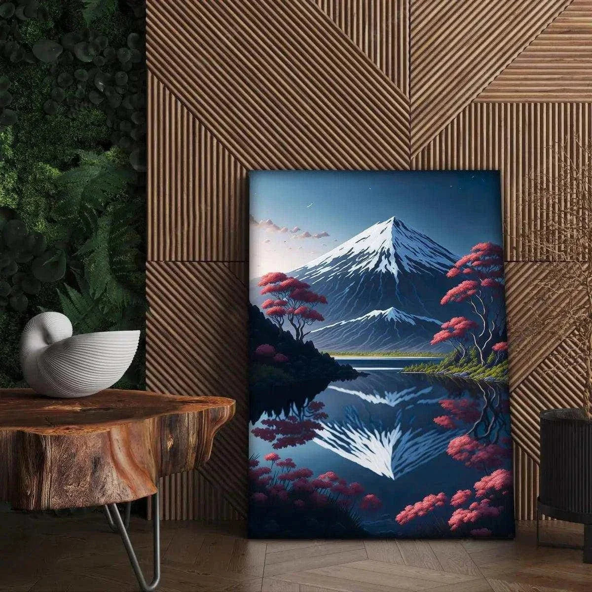 Fuji - Leinwandbild Japanisch