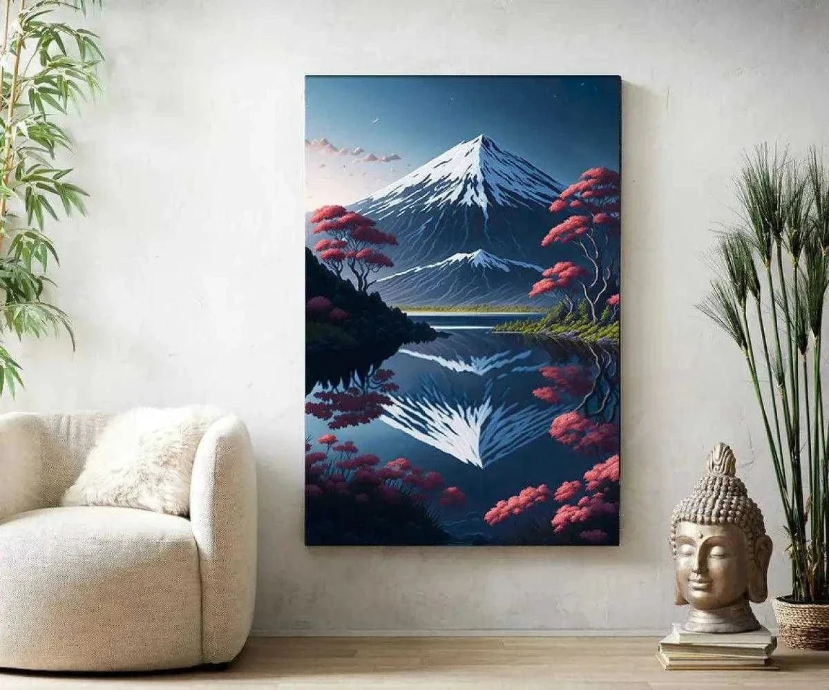 Fuji - Leinwandbild Japanisch