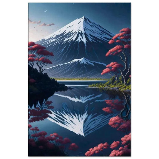 Fuji - Leinwandbild Japanisch