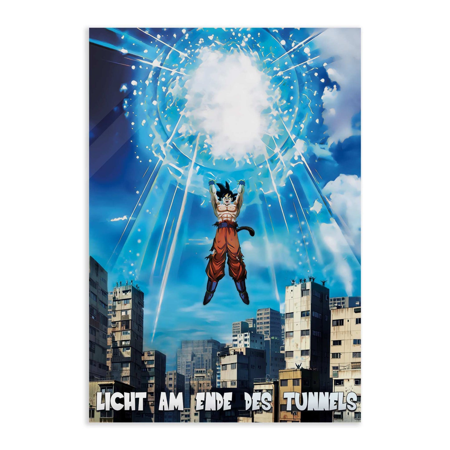 Ghetto Genkidama x SHADOW030 - Dragon Ball - Anime Leinwandbild