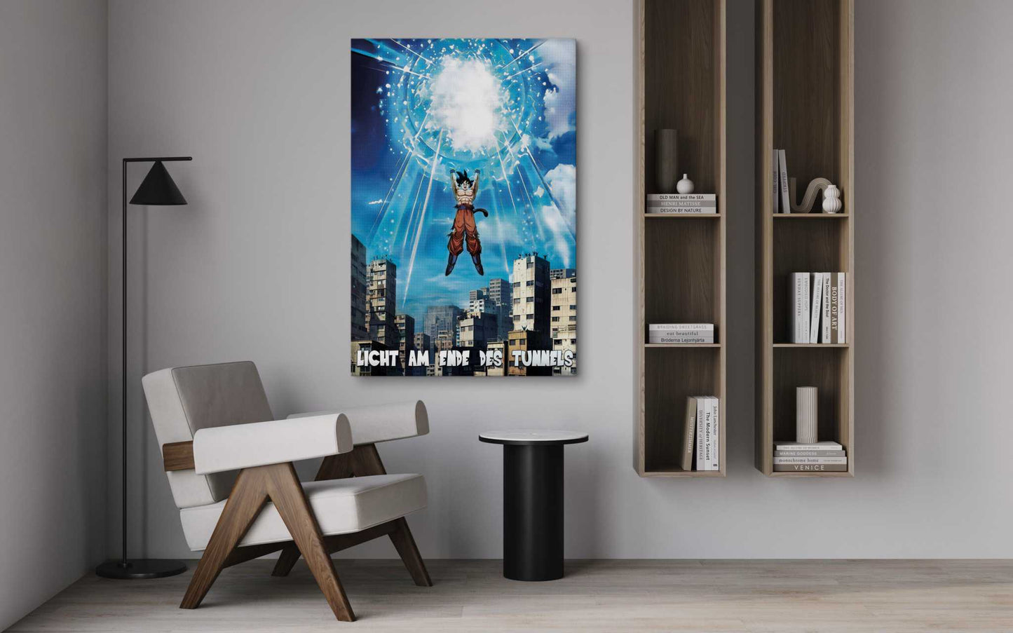 Ghetto Genkidama x SHADOW030 - Dragon Ball - Anime Leinwandbild