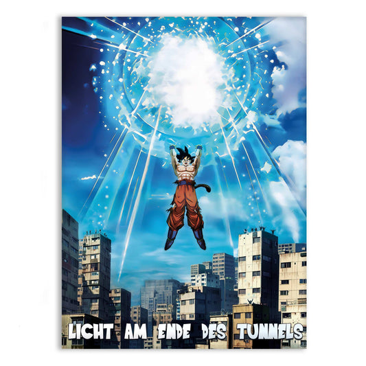 Ghetto Genkidama x SHADOW030 - Dragon Ball - Anime Leinwandbild