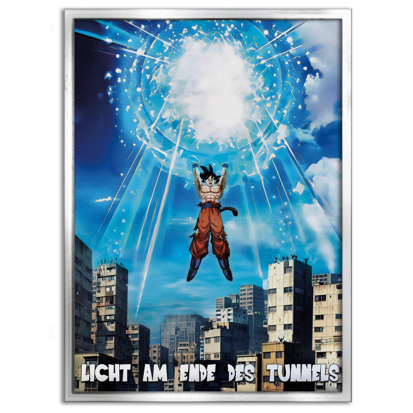 Ghetto Genkidama x SHADOW030 - Dragon Ball - Anime Leinwandbild
