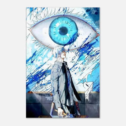 Gojo's Blue Eyes - Jujutsu Kaisen - Anime Leinwandbild
