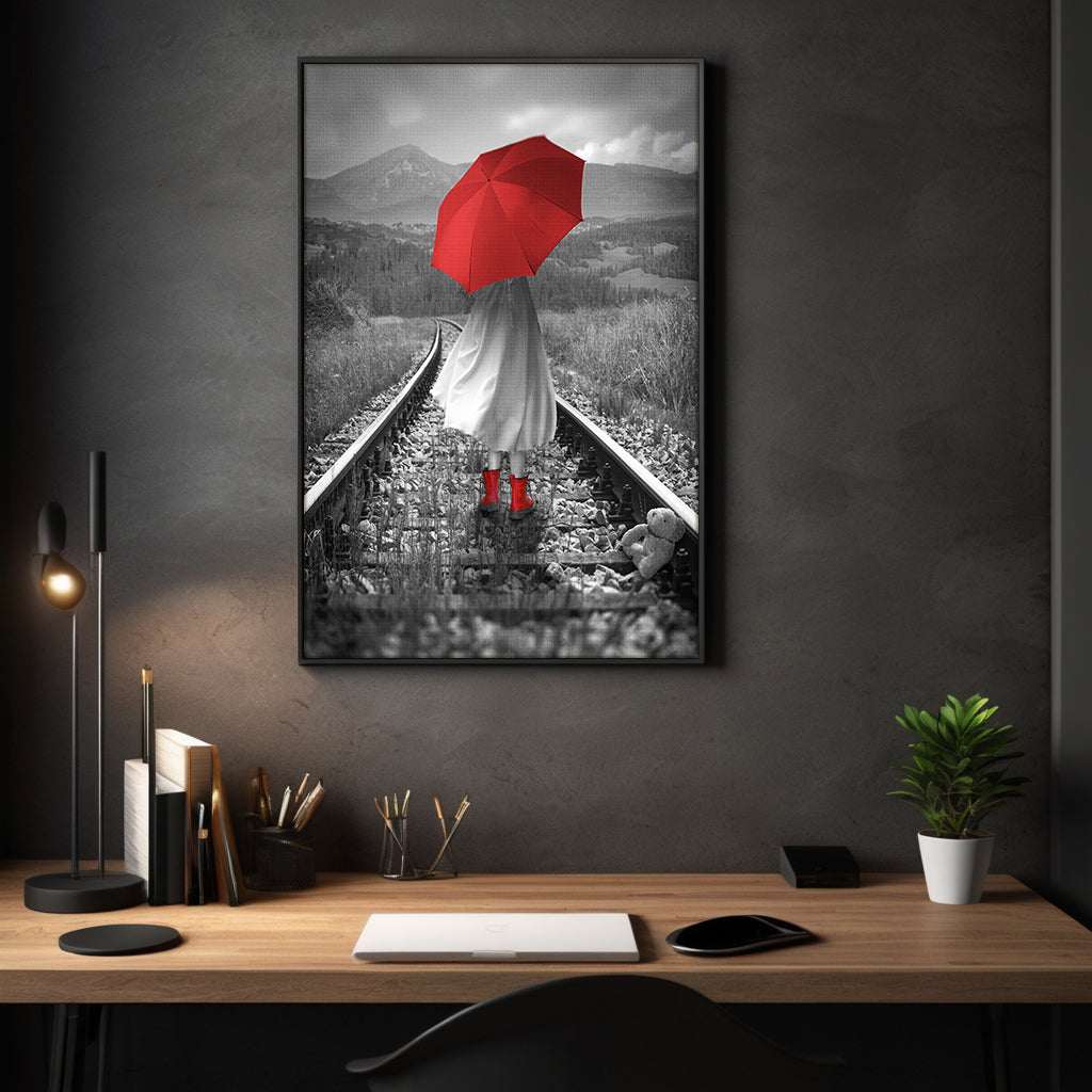 Grow fast - Leinwandbild Stadt