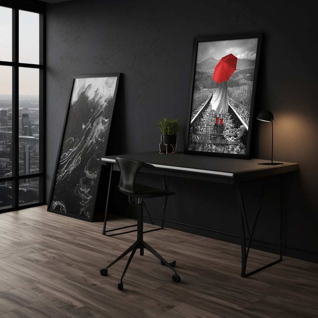 Grow fast - Leinwandbild Stadt