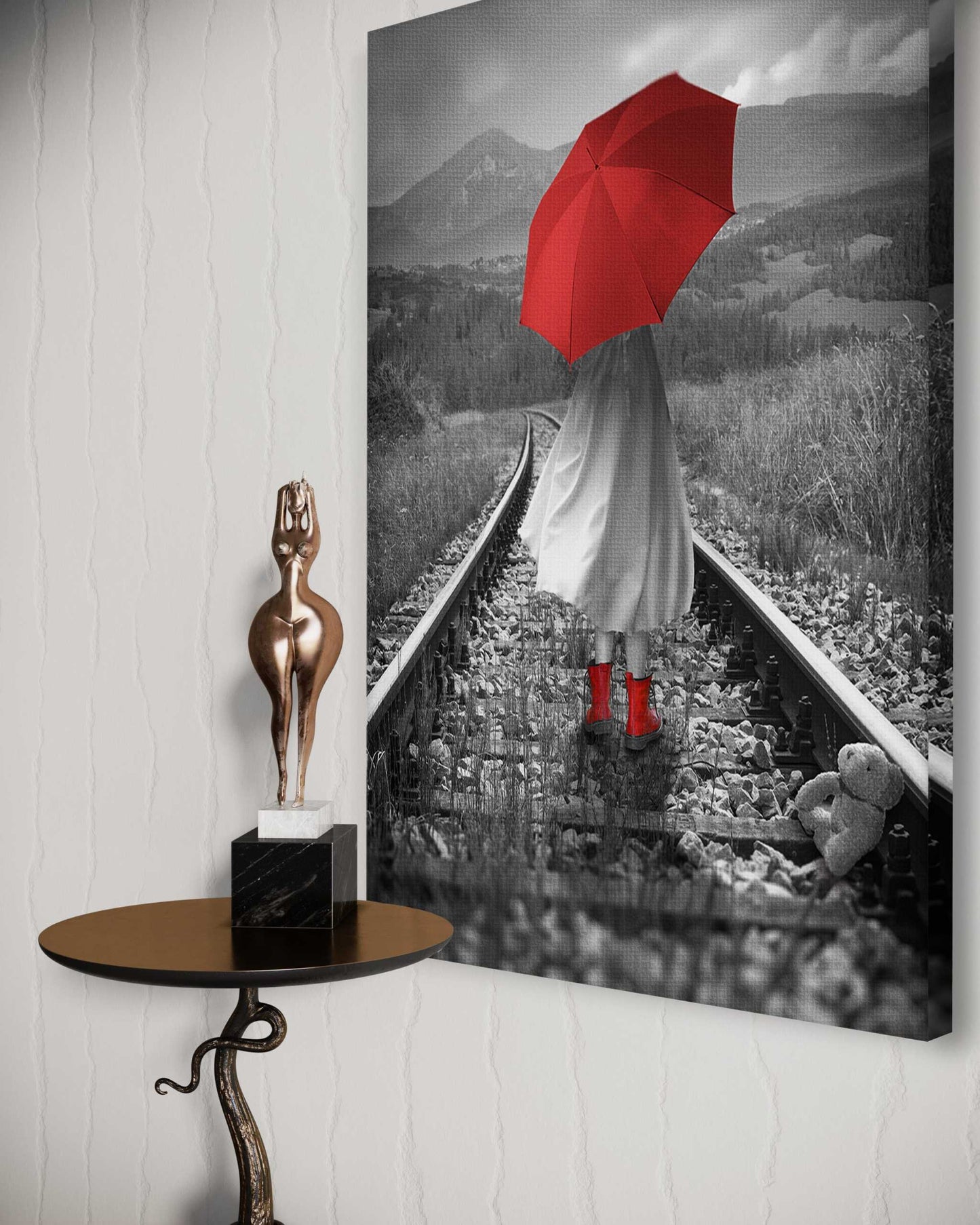 Grow fast - Leinwandbild Stadt