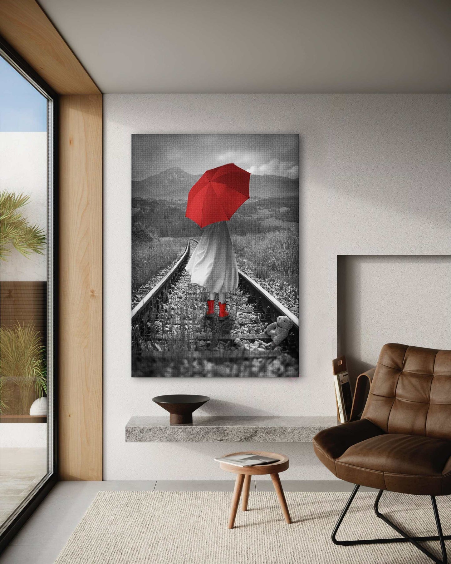 Grow fast - Leinwandbild Stadt