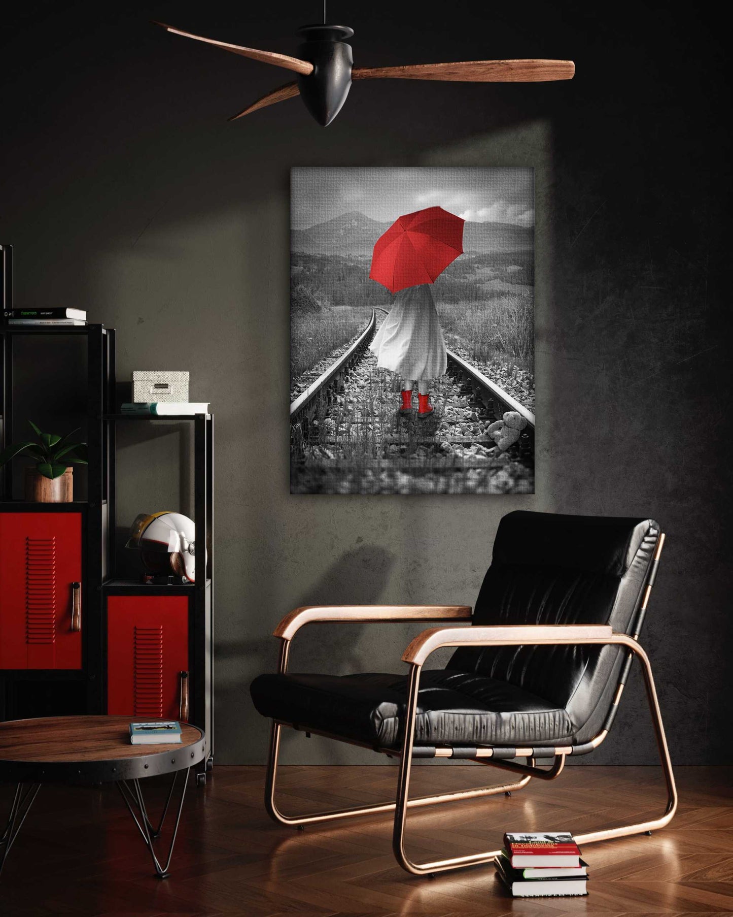 Grow fast - Leinwandbild Stadt