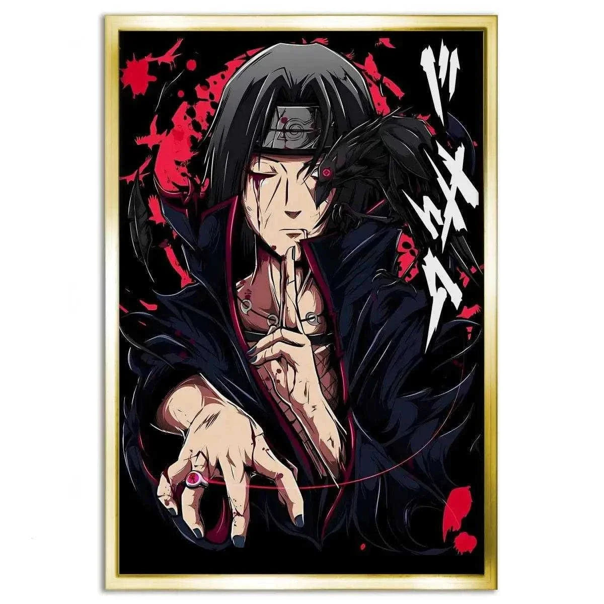 Itachi Uchiha - Anime Leinwandbild