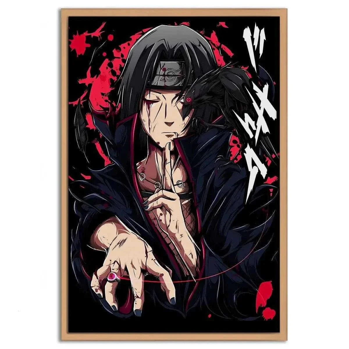 Itachi Uchiha - Anime Leinwandbild