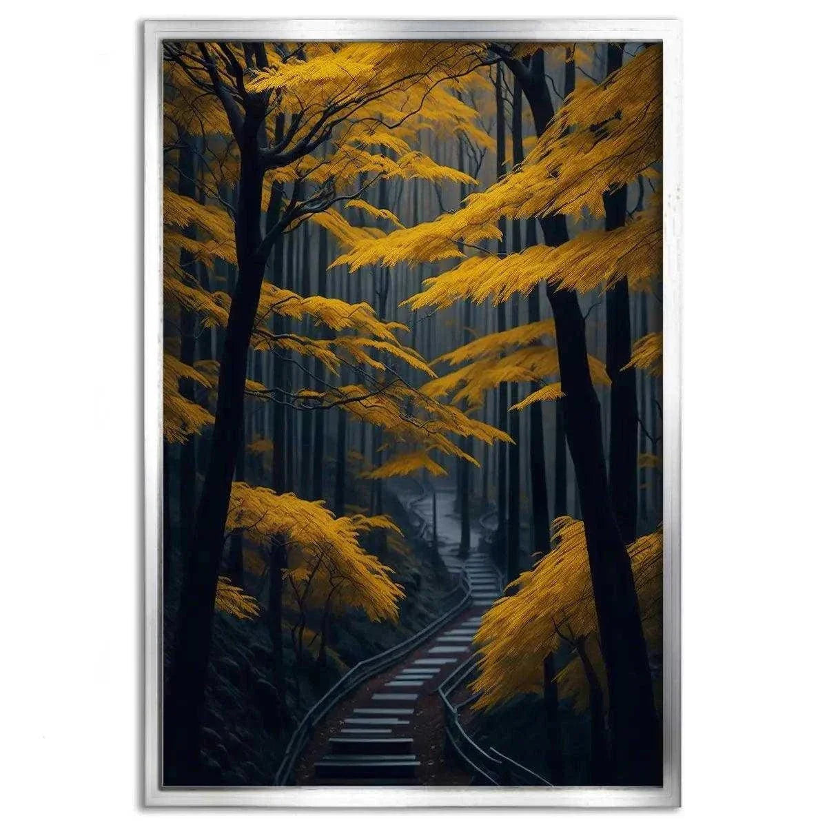 Japan autumn - Leinwandbild Japanisch
