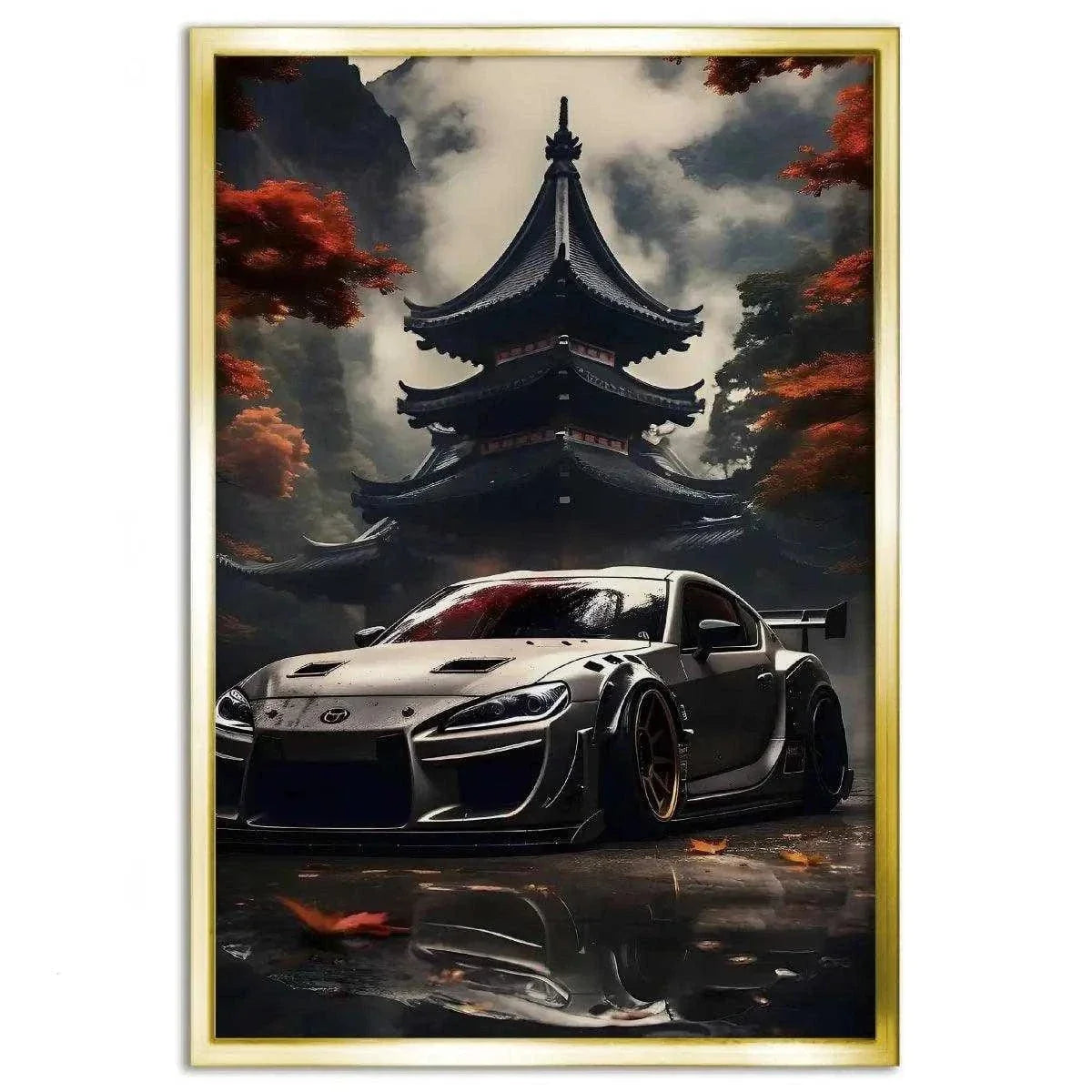 JDM I - Auto Leinwandbild
