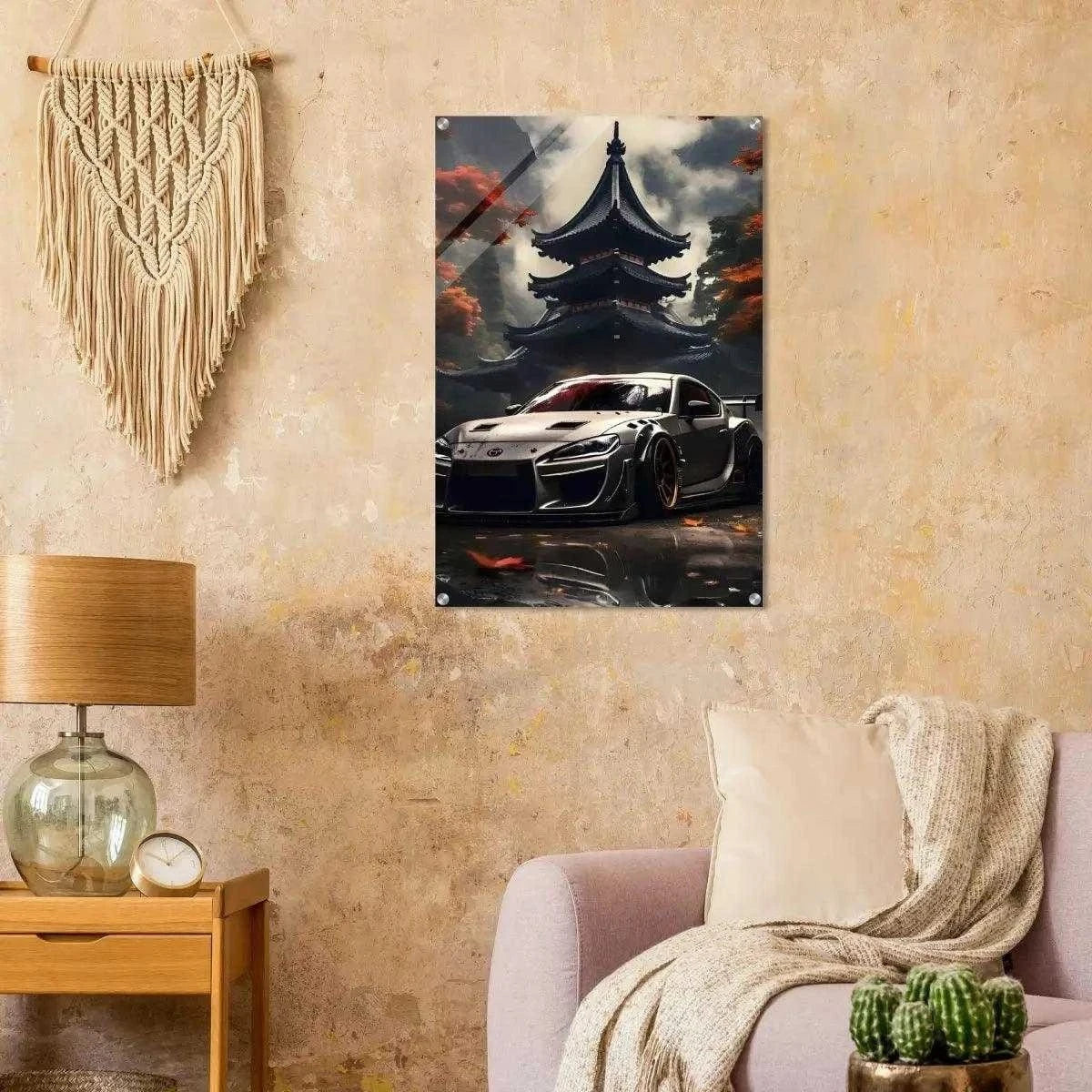 JDM I - Auto Leinwandbild