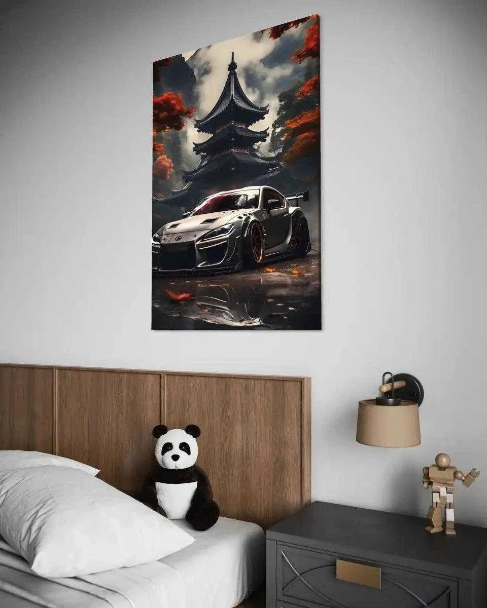JDM I - Auto Leinwandbild