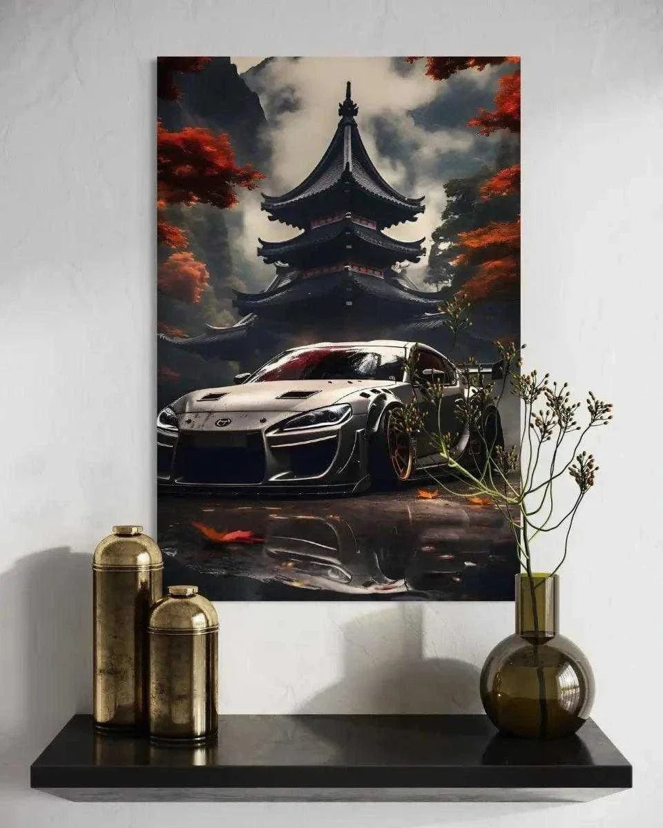 JDM I - Auto Leinwandbild