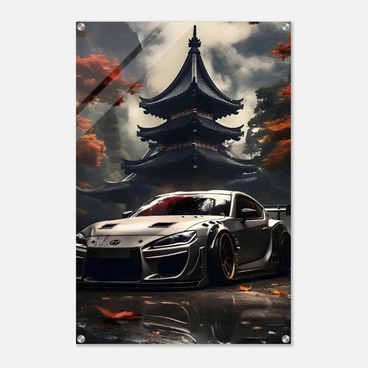 JDM I - Auto Leinwandbild