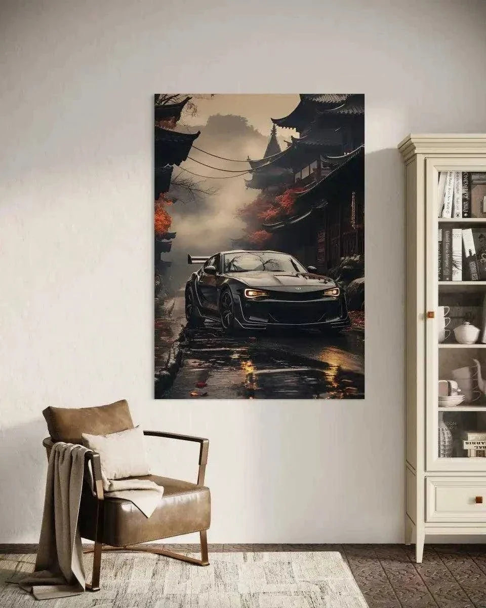 JDM II - Auto Leinwandbild