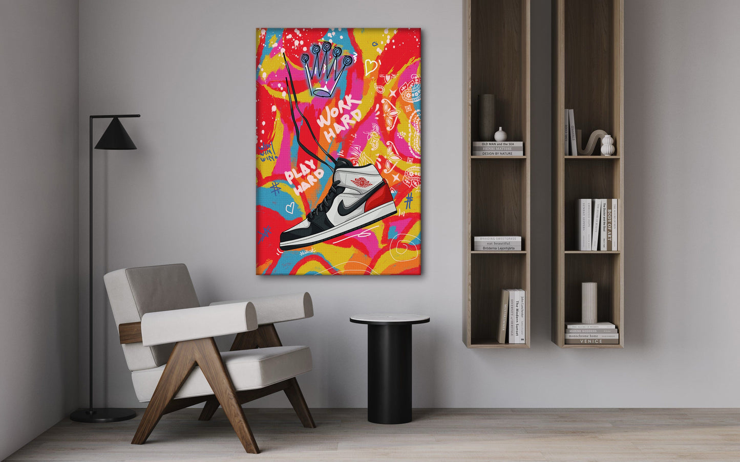 Jordans MJ - Leinwandbild Pop Art