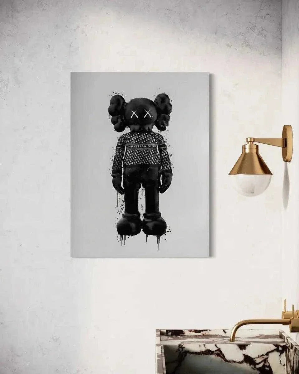 KAWS DI0R - Leinwandbild Luxuriös