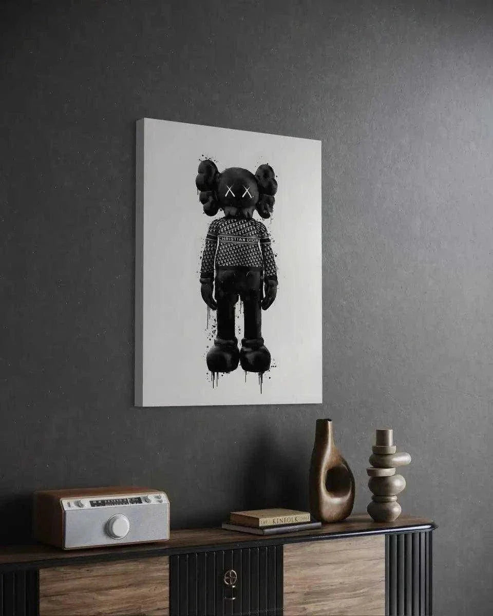 KAWS DI0R - Leinwandbild Luxuriös
