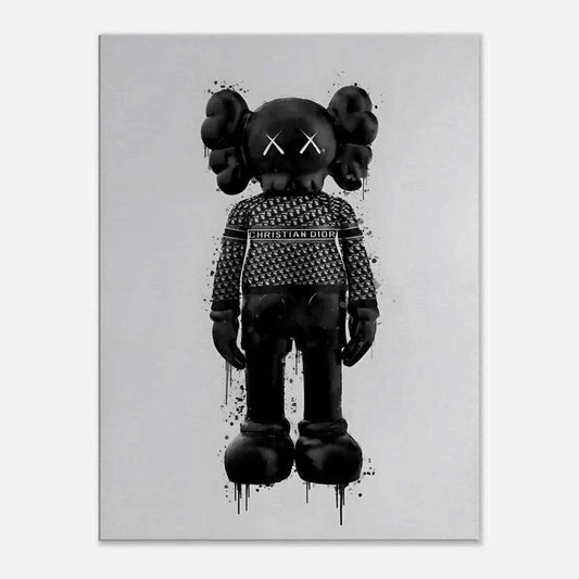 KAWS DI0R - Leinwandbild Luxuriös