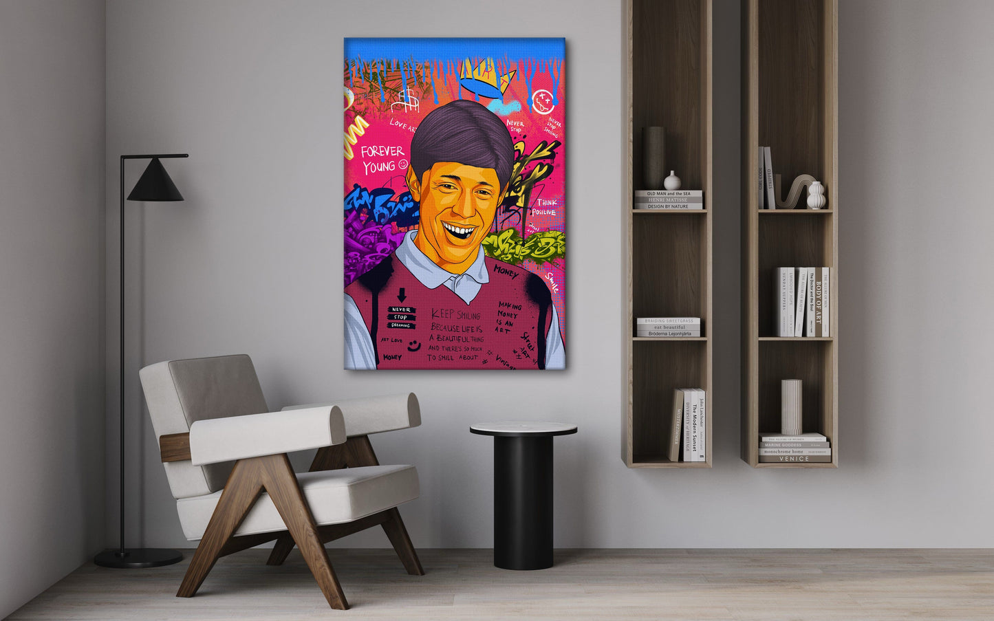 Kyle Craven - Leinwandbild Pop Art