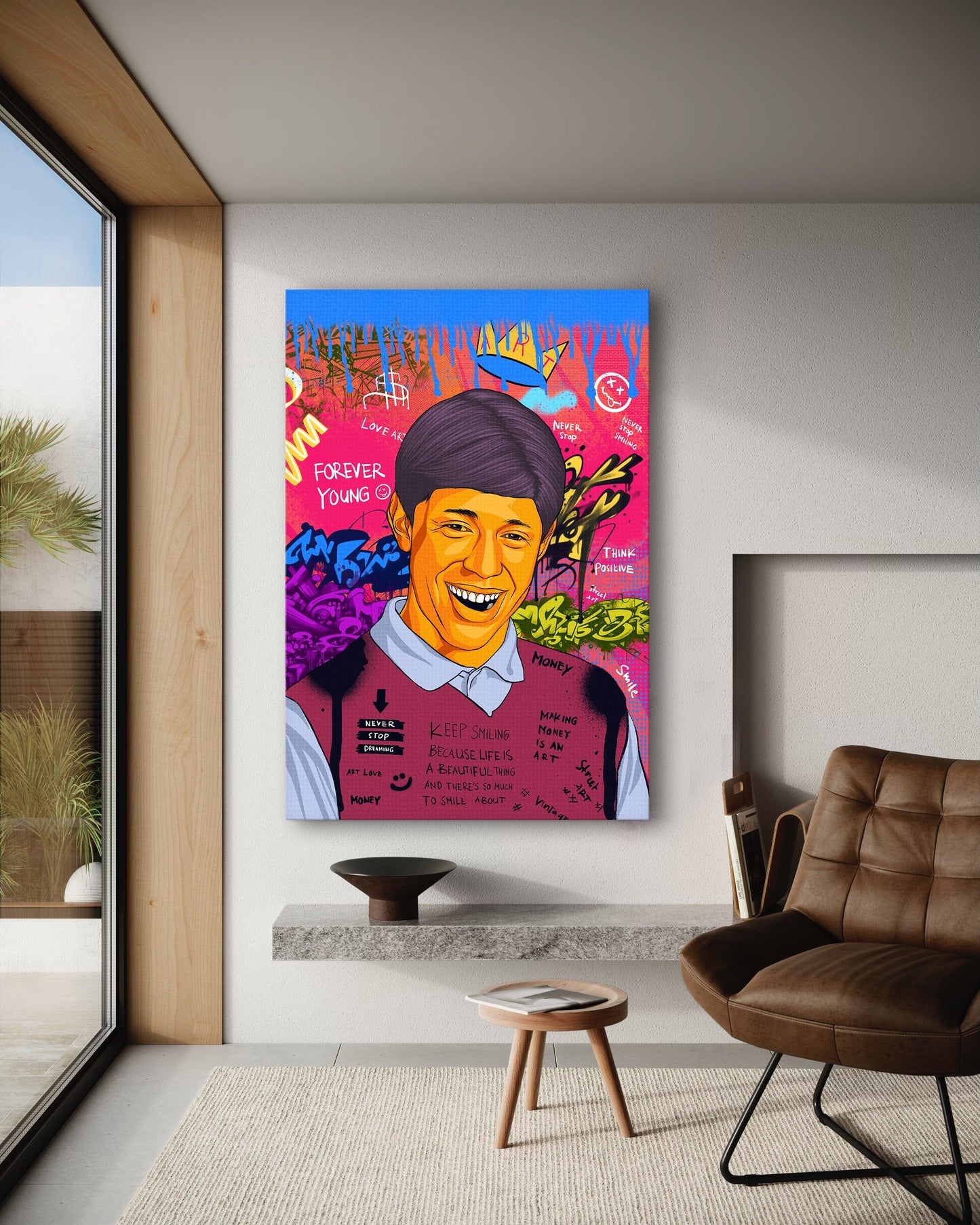 Kyle Craven - Leinwandbild Pop Art